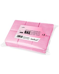 Isabelle Nails Gladde Nail Wipes Stofvrije Wattenschijfjes Classic 600 stuks Roze