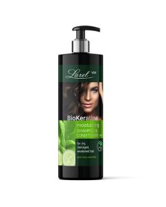 Larel® Bio Keratine Moisturizing Hair Shampoo Voor Droog, Beschadigd & Breekbaar Haar 400ml.