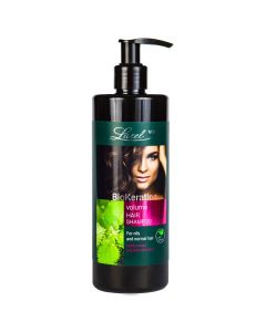 Larel® Bio Keratine Volume Hair Shampoo Voor Vet & Normaal Haar 400ml.