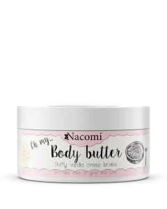 Nacomi Body Butter - Vanilla Crème Brulee 100ml.