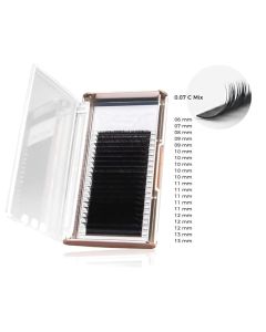 Modena Lashes Mink Wimperextensions (C) 0.07 - MIX 20strips 6-13mm