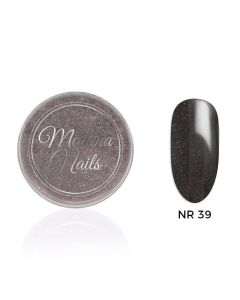 Modena Nails Acryl Glitter Zwart - 39