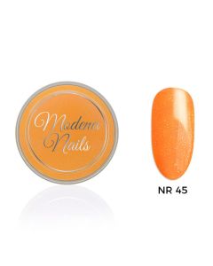 Modena Nails Acryl Neon Glitter Oranje - 45