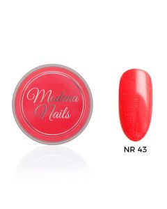 Modena Nails Acryl Neon Glitter Rood - 43