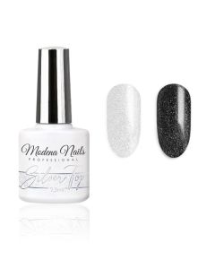 Modena Nails Silver Top Coat Gellak 7,3ml.