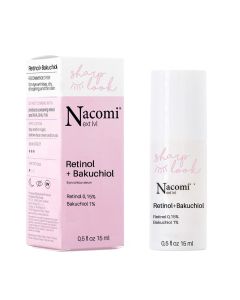 Nacomi NXT Anti-Rimpel Oogserum Met Retinol & Bakuchiol 15ml.