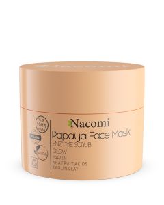 Nacomi Papaya Face Mask Enzyme Scrub Glow 50ml.