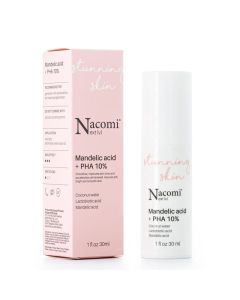 Nacomi NXT Stunning Skin Mandelic Acid - Amandelzuur+PHA Serum 10% 30ml.