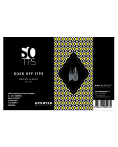NailPerfect UPVOTED Soak Off Tips Medium Almond