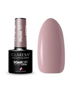 Claresa UV/LED Gellak Nude #117 - 5ml.