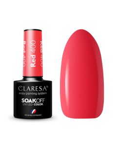 Claresa UV/LED Gellak Rood #400 - 5ml.