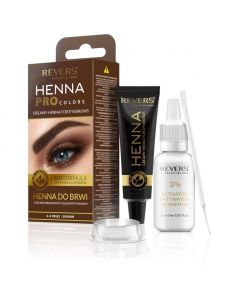 REVERS® Eyebrow Henna Pro Colours (Light) Brown 15ml.+15ml.