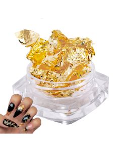 SUNONE Gold Flakes - Metallic Flakes Voor Nagel Decoratie