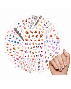 SUNONE Manicure Stickers 50 Vel Stickers