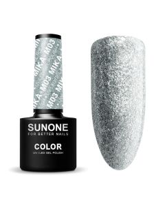 SUNONE UV/LED Hybrid Gel Glitter Nagellak 5ml. - M03 Mika