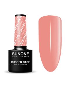 SUNONE UV/LED Rubber Base Peach #01 5ml.
