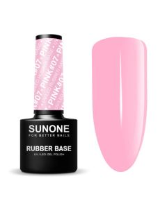 SUNONE UV/LED Rubber Base Pink #07 5ml.