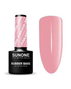 SUNONE UV/LED Rubber Base Pink #09 5ml.