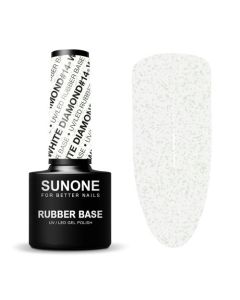 SUNONE UV/LED Rubber Base White Diamond #14 5ml.