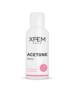 XFEM Cosmetische Aceton Aardbei 100ml.