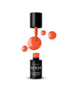 XFEM Oranje UV/LED Hybrid Gellak 6ml. #076