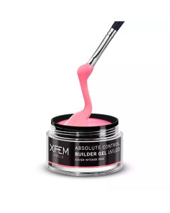 XFEM UV/LED Builder Gel Cover Intense Pink 15ml.