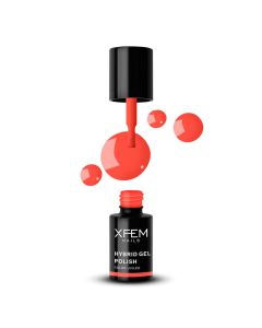 XFEM UV/LED Hybrid Gellak 6ml. #0216 Coral Crush