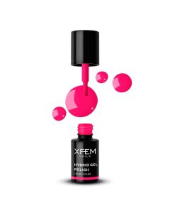 XFEM UV/LED Hybrid Gellak 6ml. #0218 Flamingo