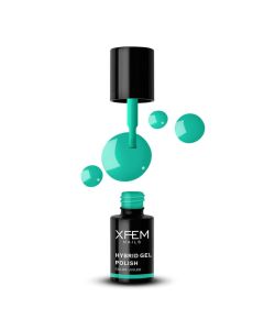 XFEM UV/LED Hybrid Gellak 6ml. #0222 Green Lagoon