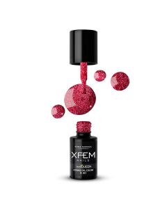 XFEM UV/LED Hybrid Gellak Red Universe 6ml. #0206