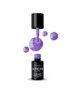 XFEM UV/LED Hybrid Gellak Ultra Violet 6ml. #0204