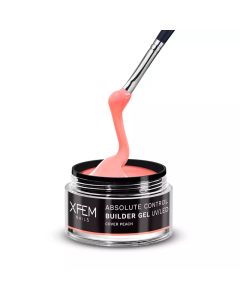 XFEM UV/LED Builder Gel Cover Peach 50ml.