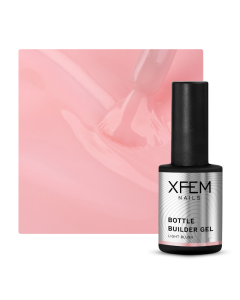 XFEM BIAB Bottle Builder Gel Light Blush 15ml