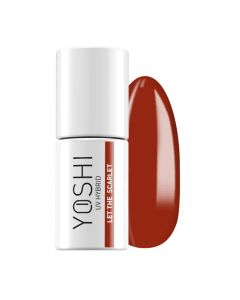 YOSHI UV/LED Hybrid Gellak 6ml. Let the Scarlet 604
