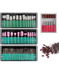 BeautyLushh Nagelfrees bitjes en schuurrolletjes SET 166delige