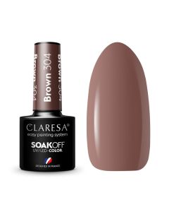Claresa UV/LED Gellak Bruin #304- 5ml.