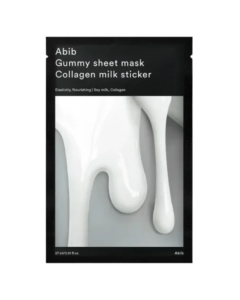 Abib Gum Sheet Mask Collagen Milk Sticker 1stuk