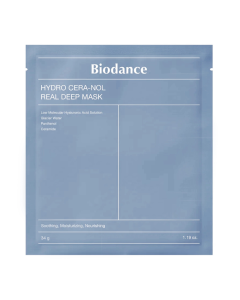 Biodance Hydro Cera-nol Real Deep Mask - Moisturizing Collagen Face Mask 1 stuk.