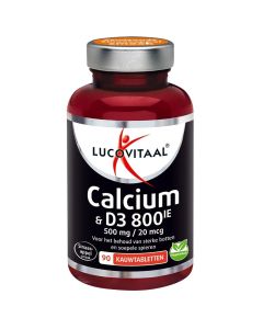 Lucovitaal Calcium & D3 800IE 500mg/20mcg 90st