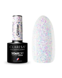 Claresa UV/LED Gellak Glitter #2 - 5ml.