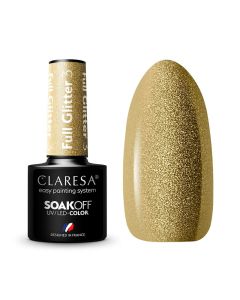 Claresa UV/LED Gelllak Full Glitter #3 - 5ml.