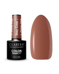 Claresa UV/LED Gelllak Stay Cosy #2 - 5ml.