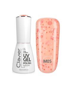 Clavier UV/LED Hybrid Gellak Luxury 10ml. Multi Flavours Papaya - M05