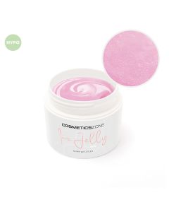 Cosmetics Zone ICE JELLY - Hypoallergene UV/LED Gel Pink Mask Glitter 50ml