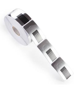 Cosmetics Zone Sjabloon voor Gel & Acrylnagels - 500 stuks - Zilver