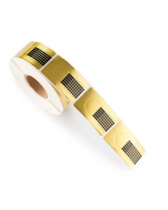 Cosmetics Zone Sjabloon voor Gel & Acrylnagels - 500 stuks - goud