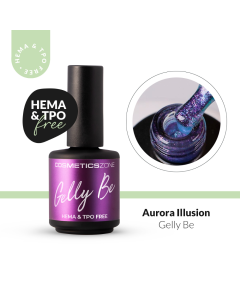 Cosmetics Zone Hypoallergene Gel Base UV/LED Gelly BE Aurora Illusion 15ml
