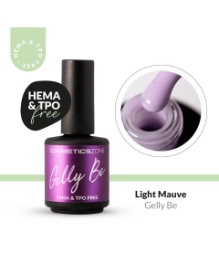 Cosmetics Zone Hypoallergene Gel Base UV/LED Gelly BE Light Mauve 15ml
