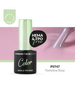 Cosmetics Zone Hypoallergene UV/LED Gellak Feminine Rose PST47 7ml