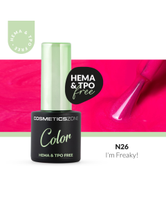 Cosmetics Zone Hypoallergene UV/LED Gellak I'm Freaky! N26 7ml